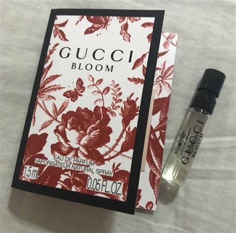 free gucci bloom samples